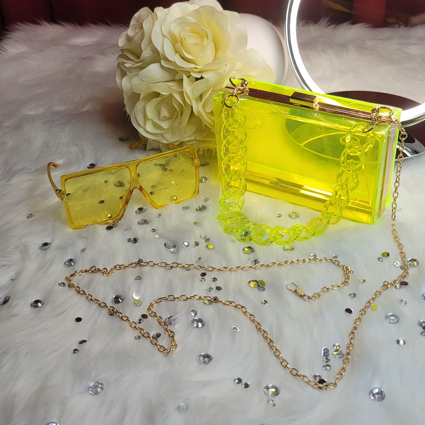 Neon Bag Set (Yellow)